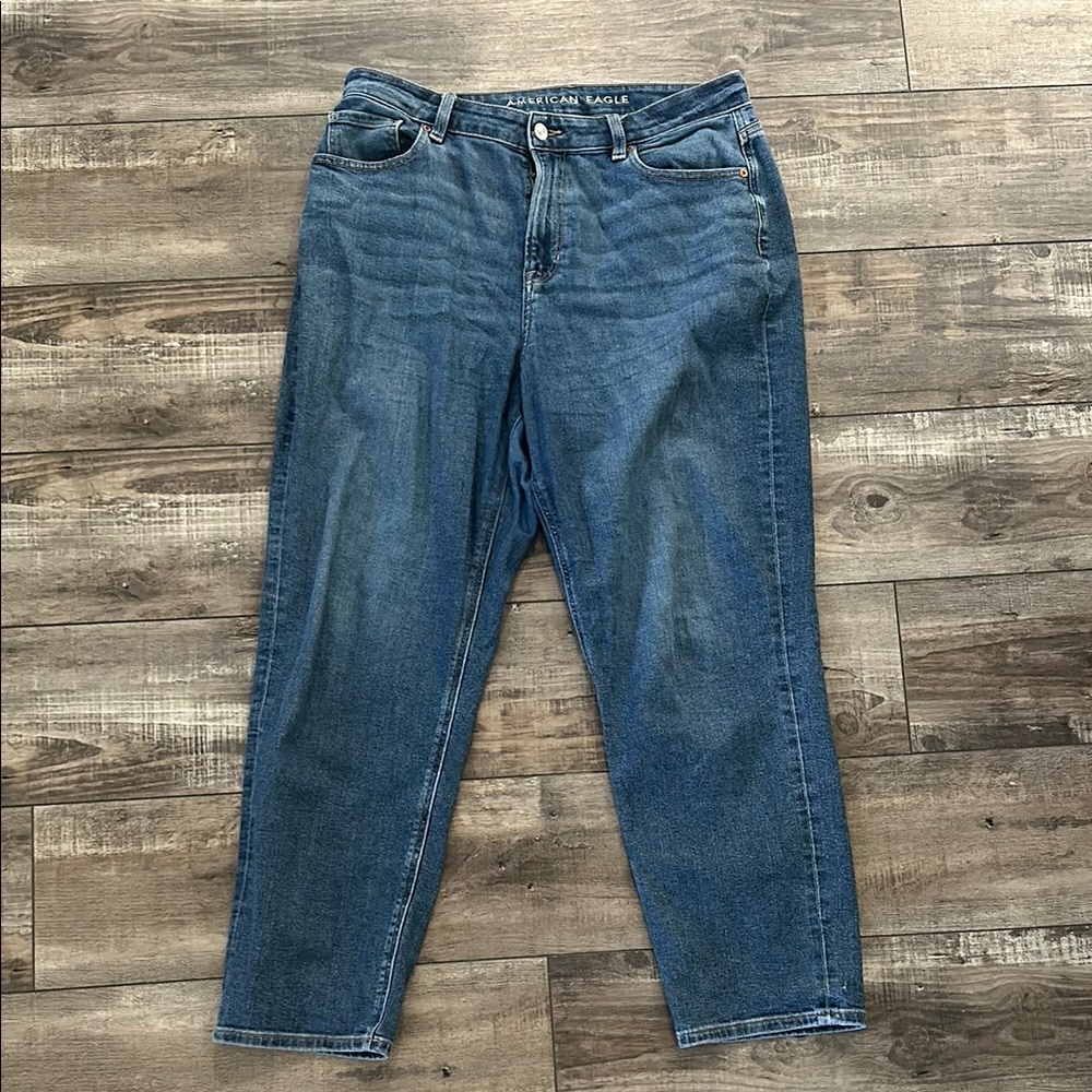 American Eagle Mom Jean Stretch Size 14